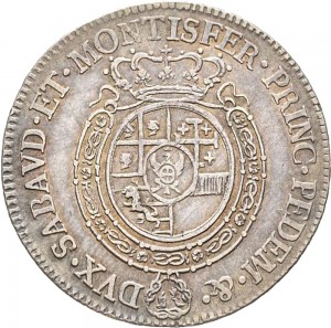 285R Mezzo scudo da 3 lire 1769 Scudo rotondo Torino Argento