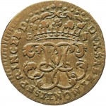 183R Soldo da 12 denari 1746 Cifre del sovrano Torino Mistura di argento