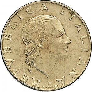 1938D 200 lire 1990 Palazzo Spada Roma Bronzital