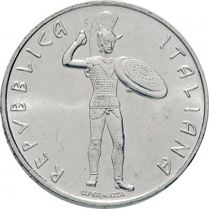 2409D 500 lire 1985 Anno degli etruschi Roma Argento