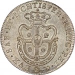 660R Mezzo scudo da 5 reali 1773 Scudo a cartoccio Torino Argento