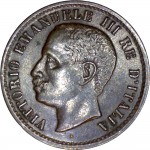 1568D 1 centesimo 1908 Valore entro semicorona di alloro e quercia Roma Rame
