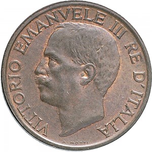 1511D 10 Centesimi 1931 Ape su fiore Roma Rame