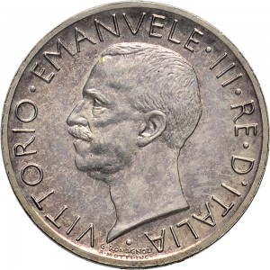 1388R 5 lire 1931 Aquila romana Roma Argento