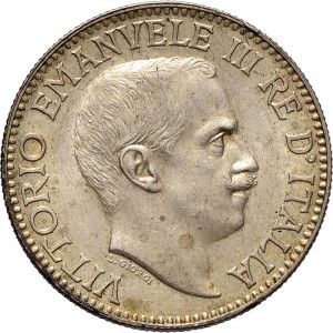 1706D 1 rupia 1919 Valore Roma Argento