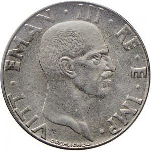 1640D 50 centesimi 1940 XVIII Aquila romana 2° tipo Roma Acmonital