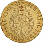 221R Doppia da 4 scudi 1758 Scudo rotondo Torino Oro