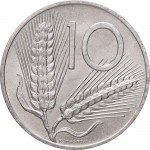 2156R 10 lire 1954 Spighe Roma Italma