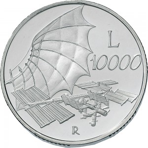 2542R 10.000 lire 2000 Anno Duemila (L