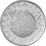 2542D 10.000 lire 2000 Anno Duemila (L