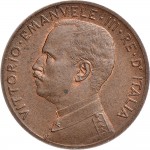 1553D 2 centesimi 1908 Italia marinara Roma Rame
