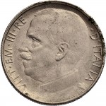 1453D 50 centesimi 1921 Giustizia su quadriga di leoni Roma Nichelio