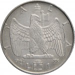 1629R 1 lira 1942 XX Aquila romana 2° tipo Roma Acmonital